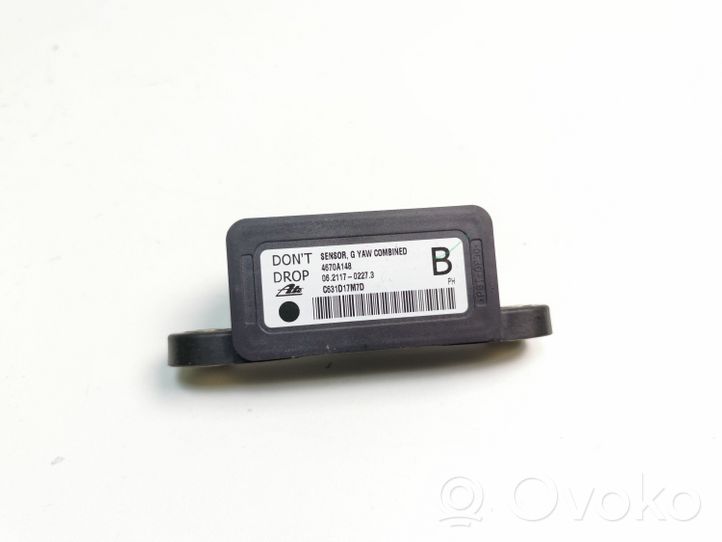 Peugeot 4007 ESP Drehratensensor Querbeschleunigungssensor 4670A148