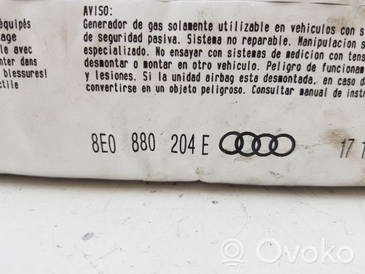 Audi A4 S4 B6 8E 8H Airbag de passager 8E0880204E