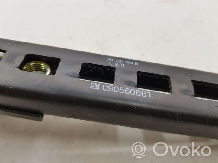 Opel Astra G Rail de réglage hauteur de ceinture de sécurité 090560661