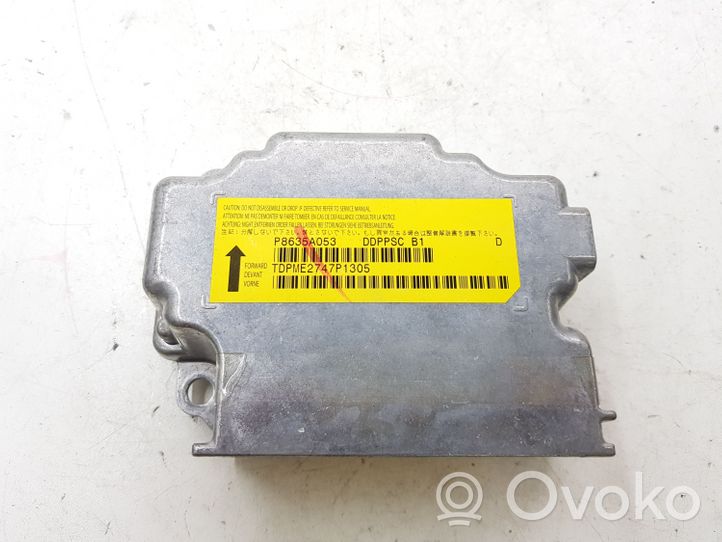 Mitsubishi Outlander Oro pagalvių valdymo blokas P8635A053