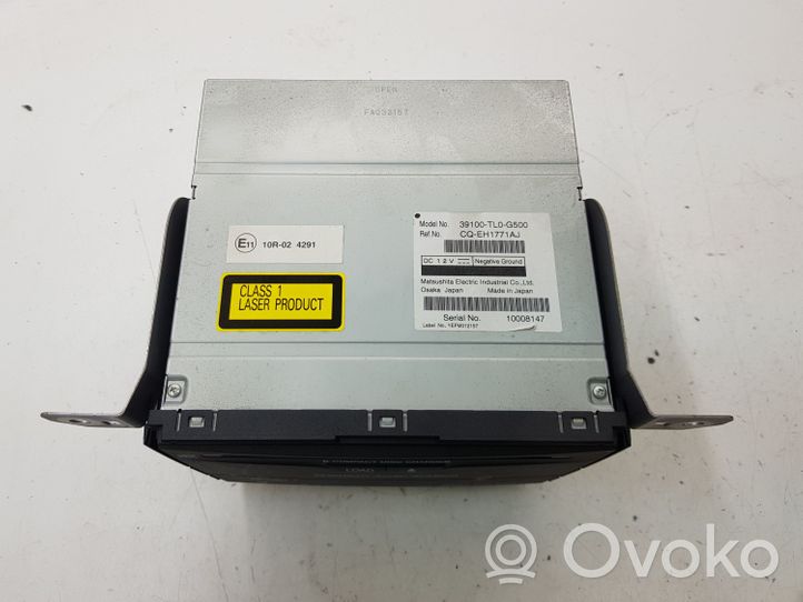 Honda Accord Zmieniarka płyt CD/DVD 39100TL0G500