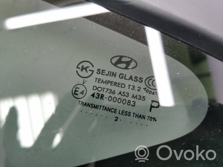 Hyundai ix35 Vetro del deflettore posteriore 43R000083