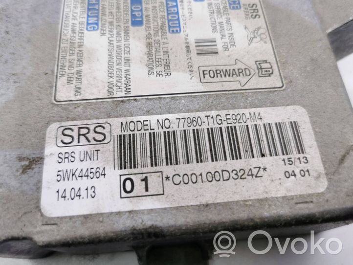 Honda CR-V Sterownik / Moduł Airbag 77960T1GE920M4