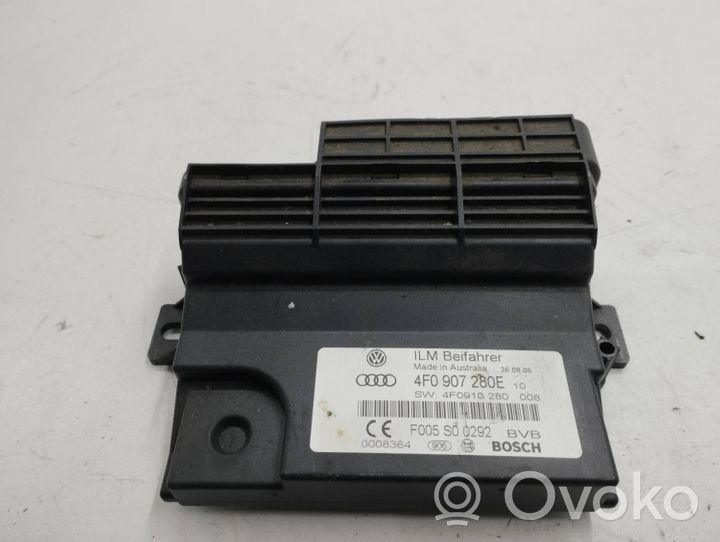 Audi Q7 4L Power management control unit 4F0907280E