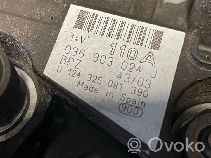 Volkswagen Golf V Generatore/alternatore 036903024D