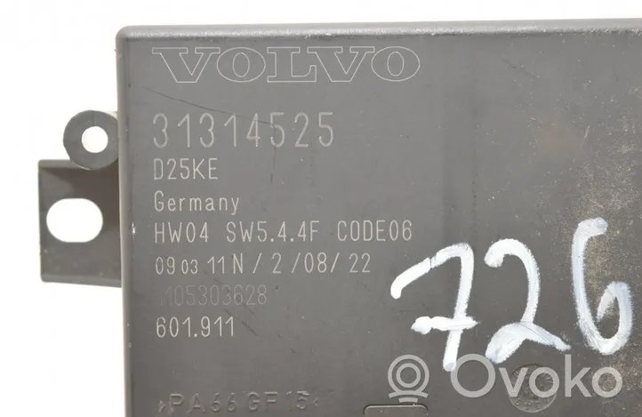 Volvo S60 Unité de commande, module PDC aide au stationnement 601.911