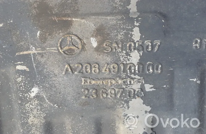 Mercedes-Benz CLK A208 C208 Silencieux arrière / tuyau d'échappement silencieux A2084910000