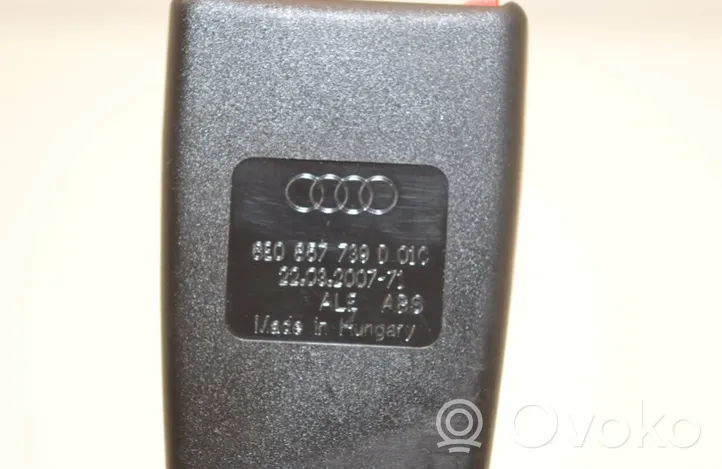 Audi A4 S4 B7 8E 8H Fibbia della cintura di sicurezza posteriore 8E0857739D