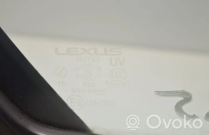 Lexus GS 300 350 430 450H Vetro del deflettore posteriore 43R-00014