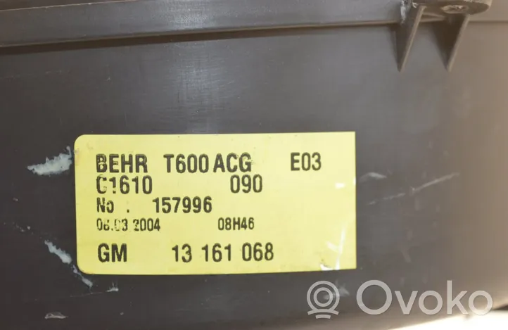 Opel Zafira A Lämmittimen puhallin T600ACG