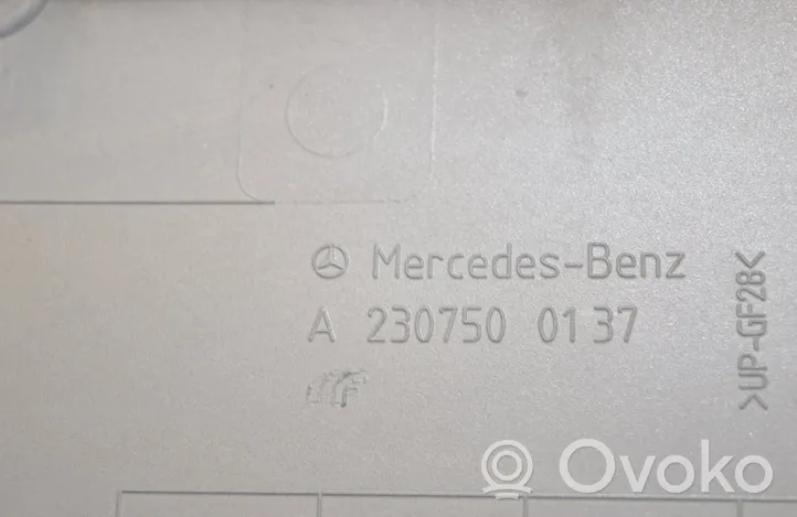 Mercedes-Benz SL R230 Bagāžnieka dekoratīvā apdare A2307500137