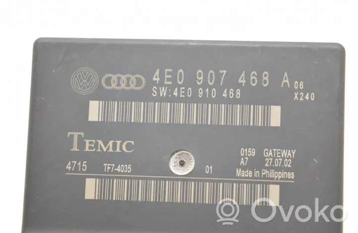 Audi A8 S8 D3 4E Modulo di controllo accesso TF7-4035