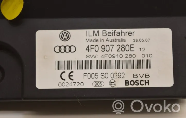 Audi Q7 4L Kiti valdymo blokai/ moduliai F005S00292
