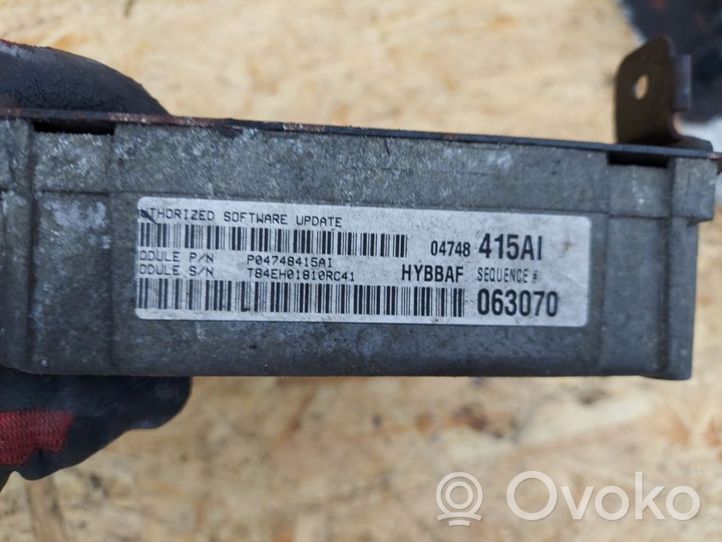 Chrysler Voyager Engine control unit/module ECU 04748415AI