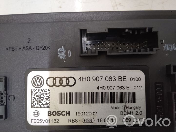 Audi A6 S6 C7 4G Modulo comfort/convenienza 4H0907063BE