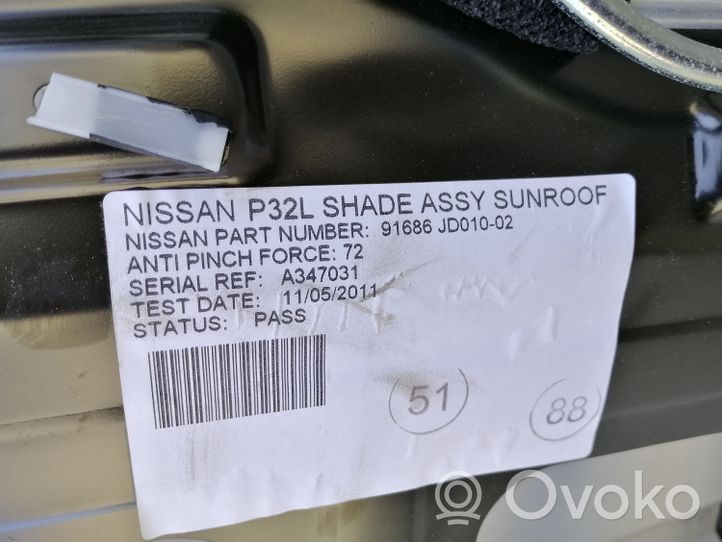 Nissan Qashqai Kit toit ouvrant 91686JD01002