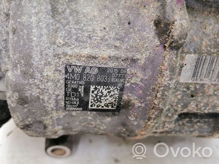 Audi A6 S6 C7 4G Ilmastointilaitteen kompressorin pumppu (A/C) 4M0820803J