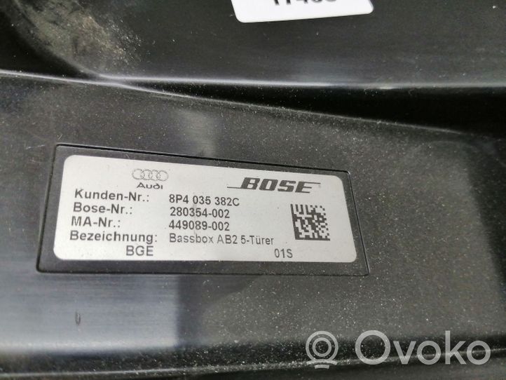 Audi A3 S3 A3 Sportback 8P Subwoofer altoparlante 8P4035382C