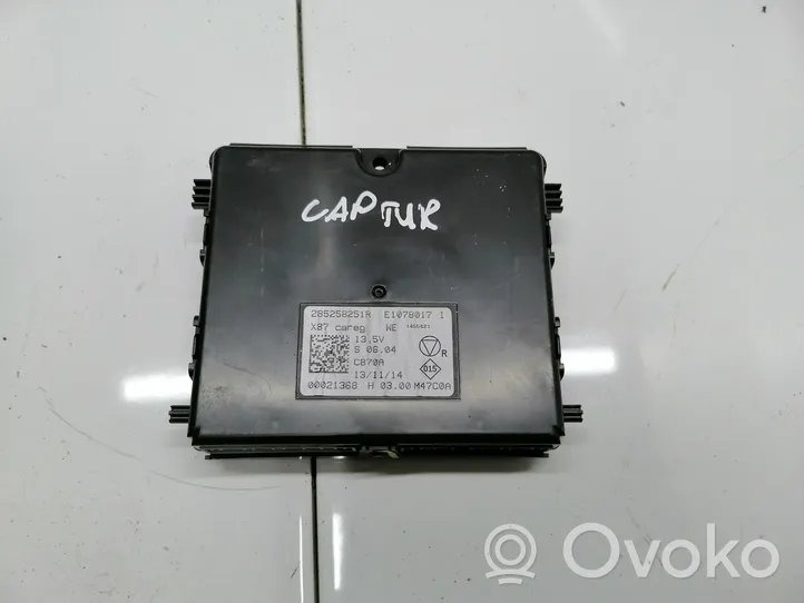 Renault Captur Moduł / Sterownik komfortu 285258251R