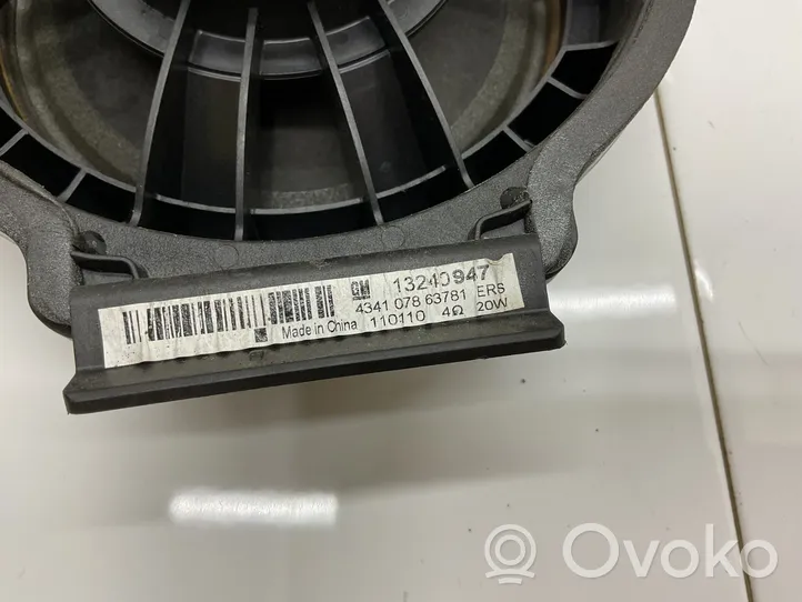 Opel Meriva B Głośnik drzwi tylnych 13240947