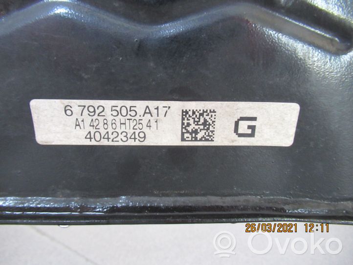 BMW 3 F30 F35 F31 Poutre d'essieu arrière 6792505A17