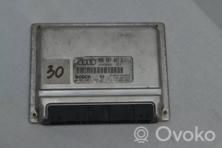 Audi A6 S6 C5 4B Sterownik / Moduł ECU 4B0907401G
