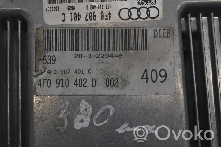 Audi A6 S6 C6 4F Centralina/modulo del motore 4F0907401C