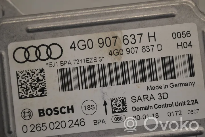 Audi A6 S6 C7 4G Centralina ESP (controllo elettronico della stabilità) 4G0907637D