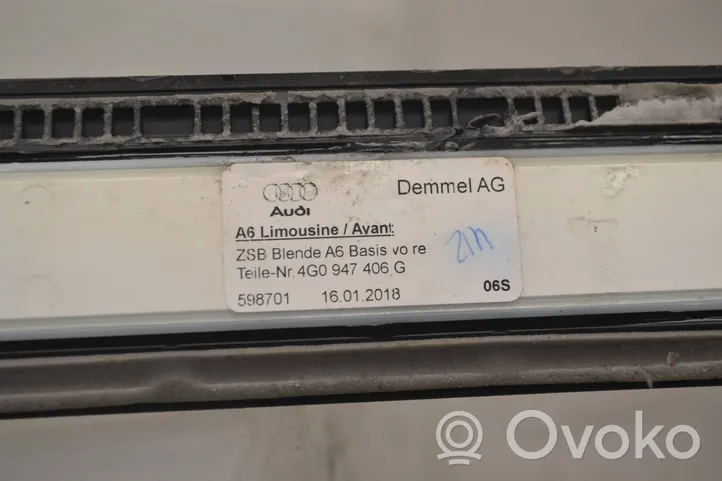 Audi A6 S6 C7 4G Copertura del rivestimento del sottoporta anteriore 4G0947406G
