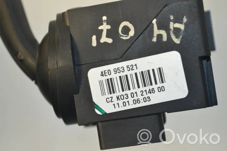 Audi A4 S4 B7 8E 8H Leva comando controllo della velocità 4E0953521