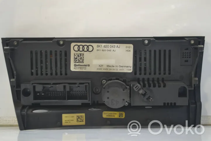 Audi A4 S4 B8 8K Unidad de control climatización 8K1820043AJ