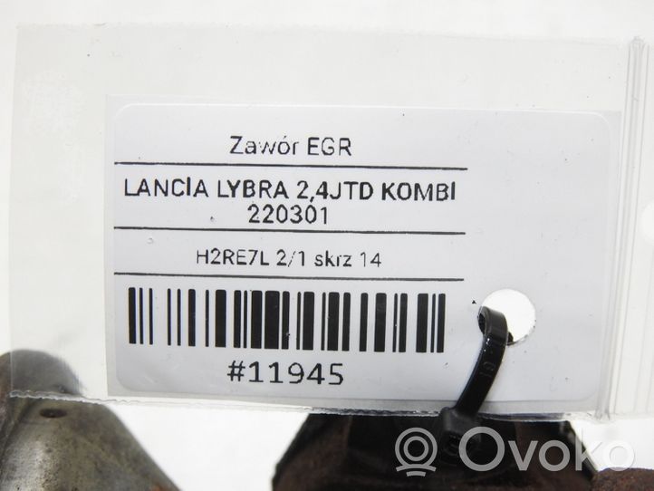 Lancia Lybra Soupape vanne EGR 