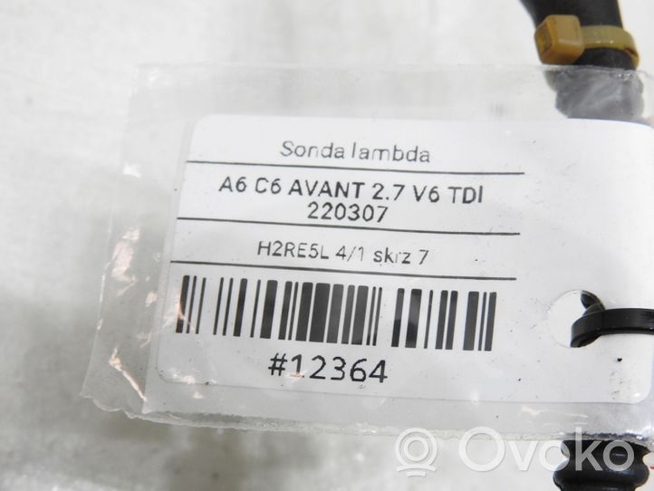 Audi A6 S6 C6 4F Sensore della sonda Lambda 0281004054