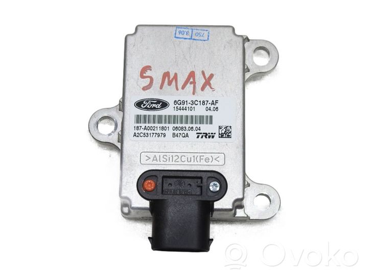 Ford S-MAX Sensore di imbardata accelerazione ESP 6G91-3C187-AF