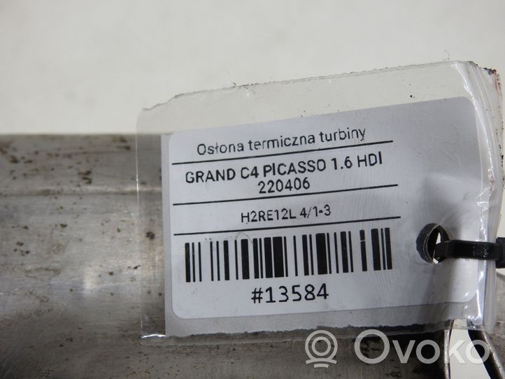 Citroen C4 Grand Picasso Pakokaasulämmön lämpökilpi 351736-0