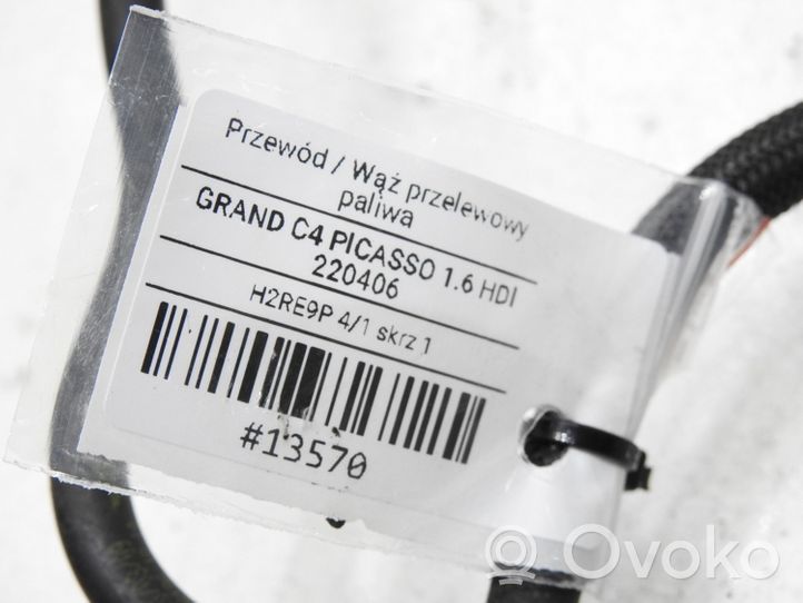 Citroen C4 Grand Picasso Polttoaineen palautusputki/-letku 
