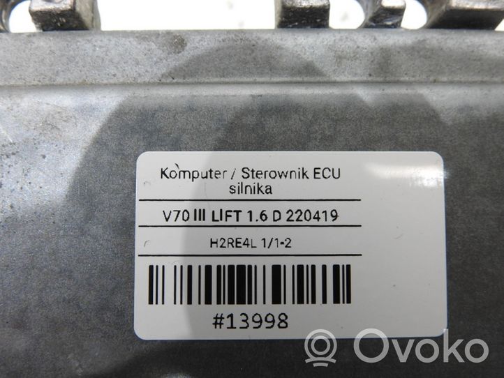 Volvo V70 Centralina/modulo motore ECU 31355712