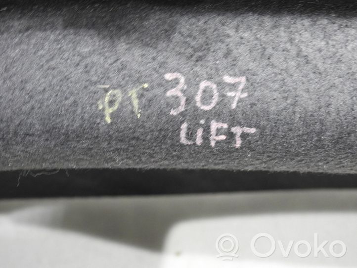 Peugeot 307 Panneau, garniture de coffre latérale 