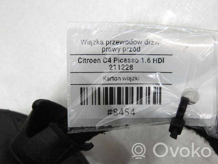 Citroen C4 I Picasso Kabelbaum Leitungssatz Tür vorne 9662009380