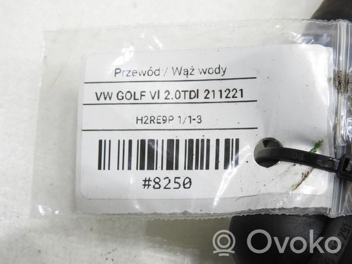 Volkswagen Golf VI Tuyau de liquide de refroidissement moteur 1K0122291