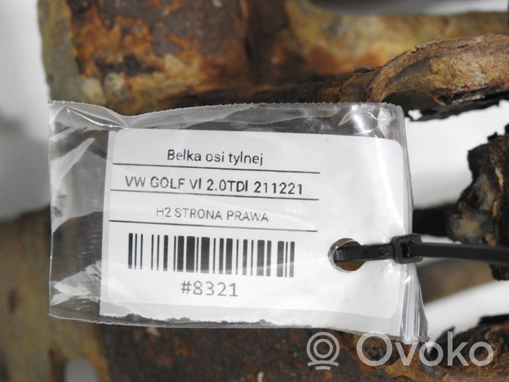 Volkswagen Golf VI Rear axle beam with reductor 1K0505315BH