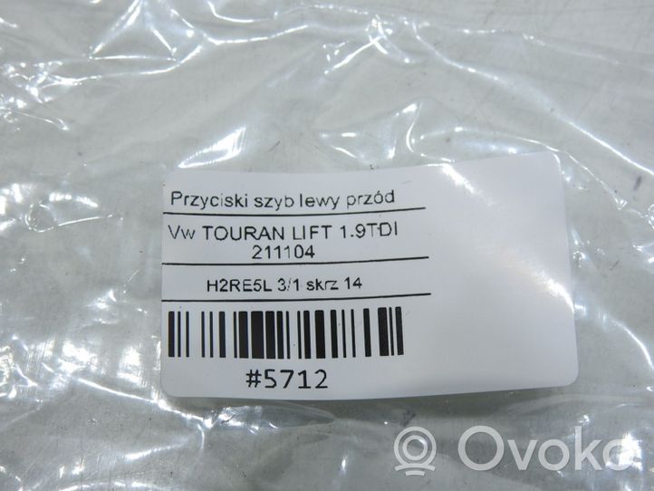 Volkswagen Touran I Przełącznik / Przycisk otwierania szyb 1K4959857A