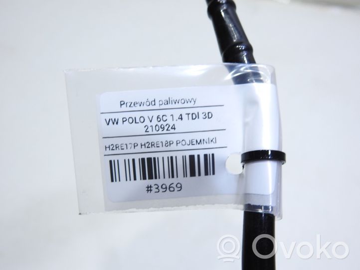 Volkswagen Polo V 6R Tuyau d'alimentation conduite de carburant 