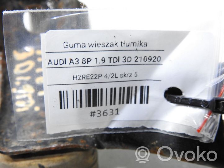 Audi A3 S3 8P Mocowanie / Uchwyt tłumika 