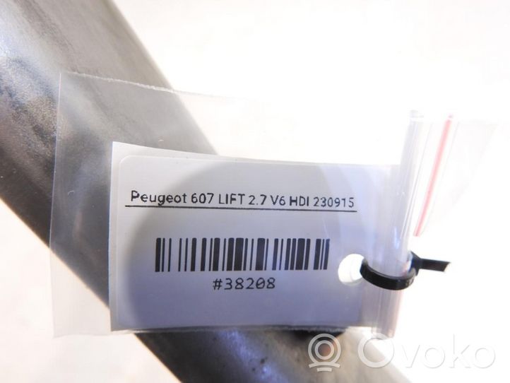 Peugeot 607 Tube d'admission de tuyau de refroidisseur intermédiaire 9651731880