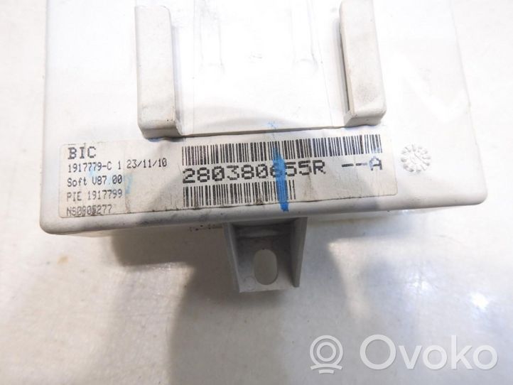 Renault Latitude (L70) GPS navigation control unit/module 280380655R