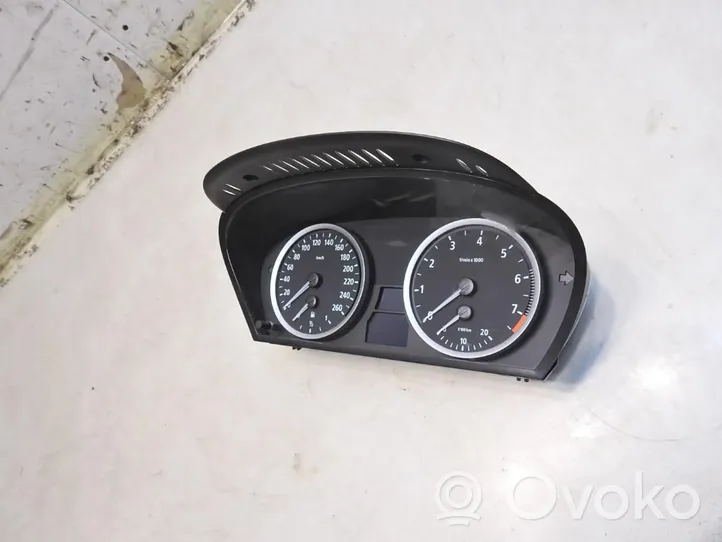 BMW 5 E60 E61 Compteur de vitesse tableau de bord 6983149