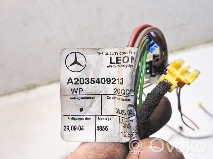 Mercedes-Benz C AMG W203 Cablaggio porta anteriore A2035409213