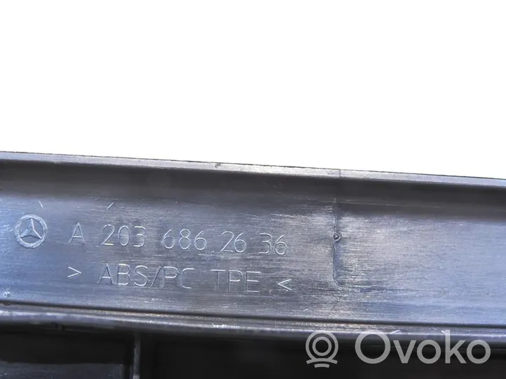 Mercedes-Benz C AMG W203 Front sill trim cover A2036862636