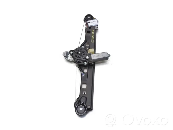 Mercedes-Benz C AMG W203 Rear window lifting mechanism without motor A2038202942